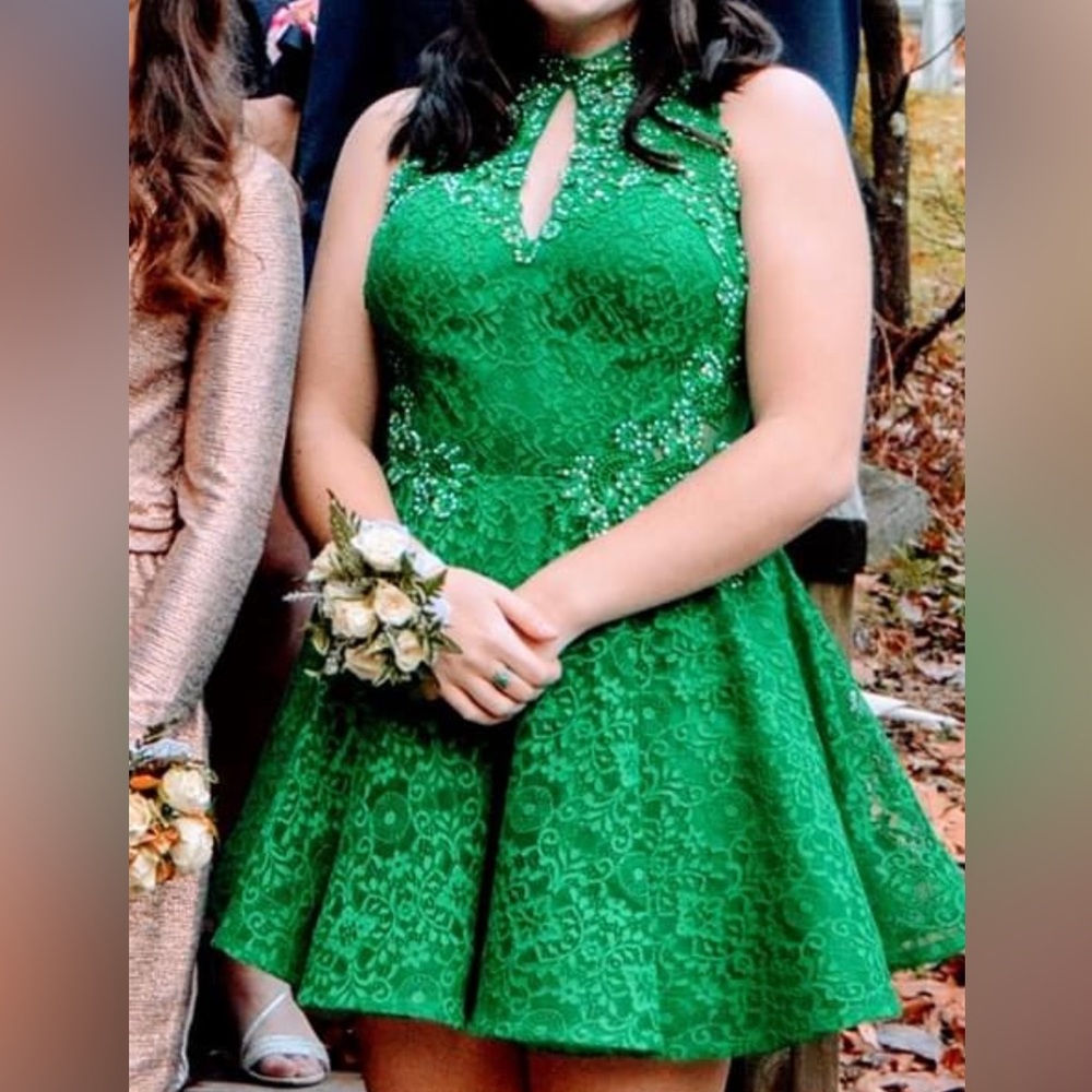 Green Homecoming Dress